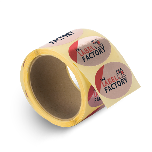 Show details for Oval Labels on a Roll