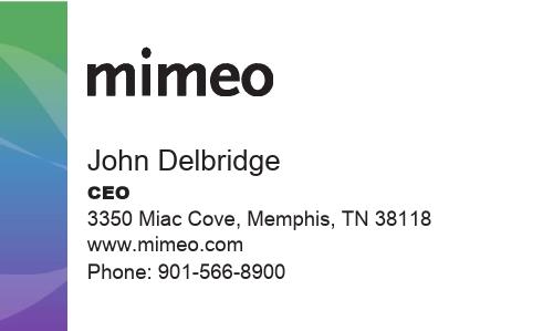 Show details for Mimeo Business Card