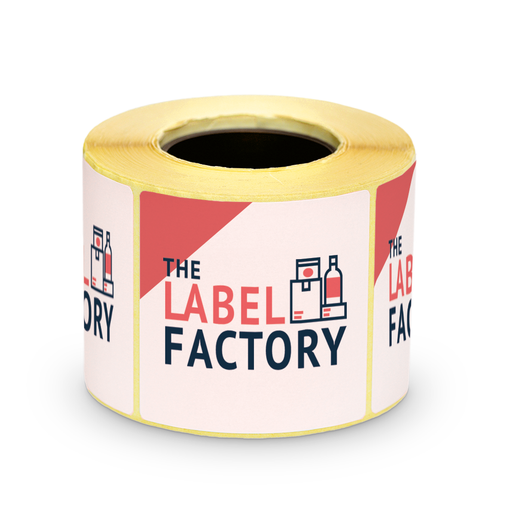 Show details for Square Labels on a Roll