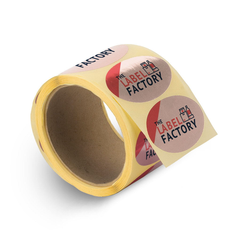 Show details for Oval Labels on a Roll