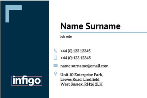 Show details for Business Card - IE